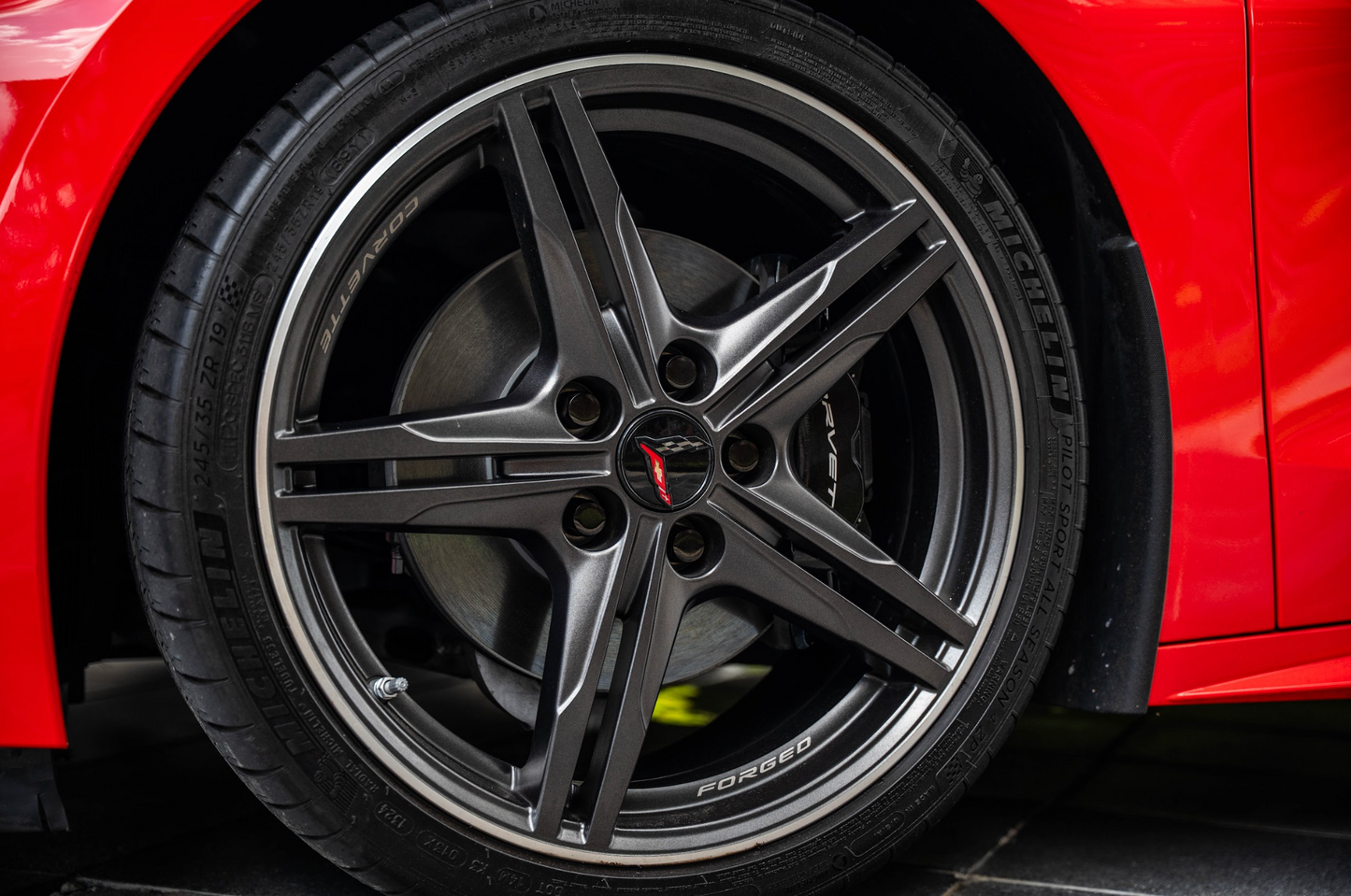 Corvette C8 Red