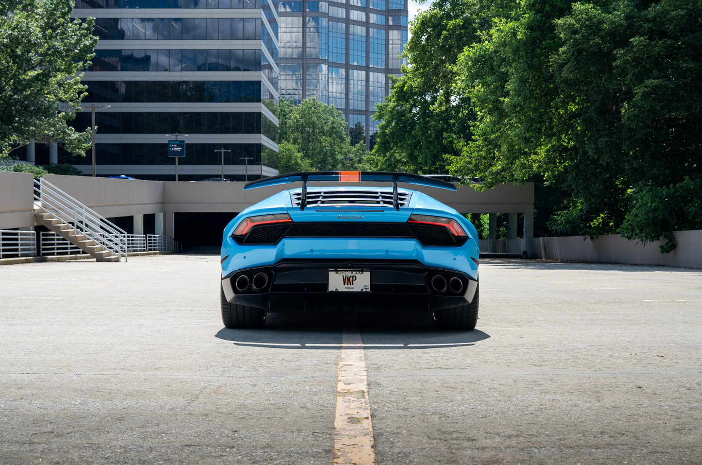 Lamborghini Huracan Light Blue