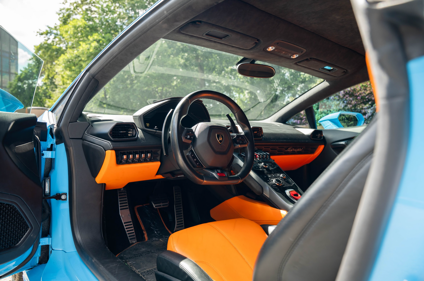 Lamborghini Huracan Light Blue
