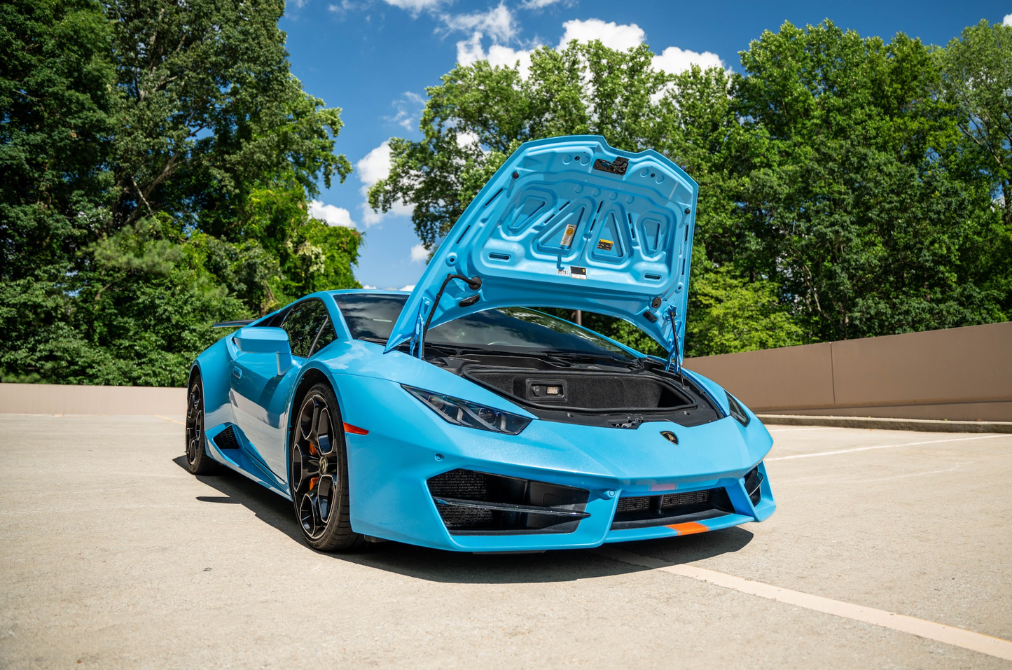 Lamborghini Huracan Light Blue