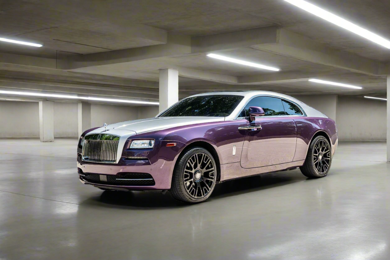 Rolls-Royce Wraith Purple