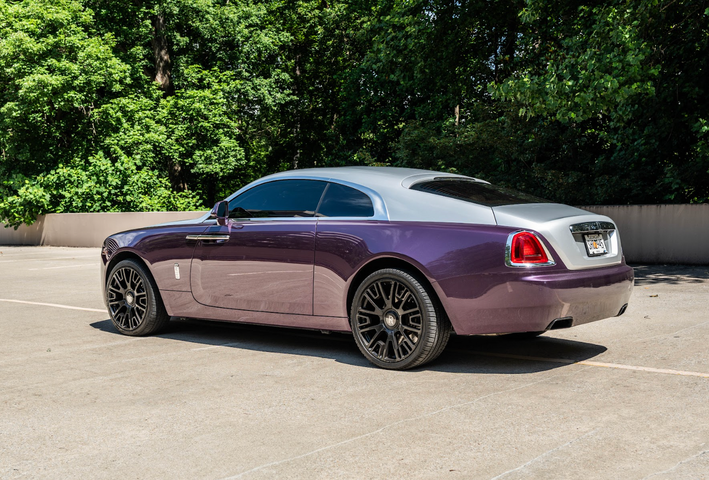 Rolls-Royce Wraith Purple
