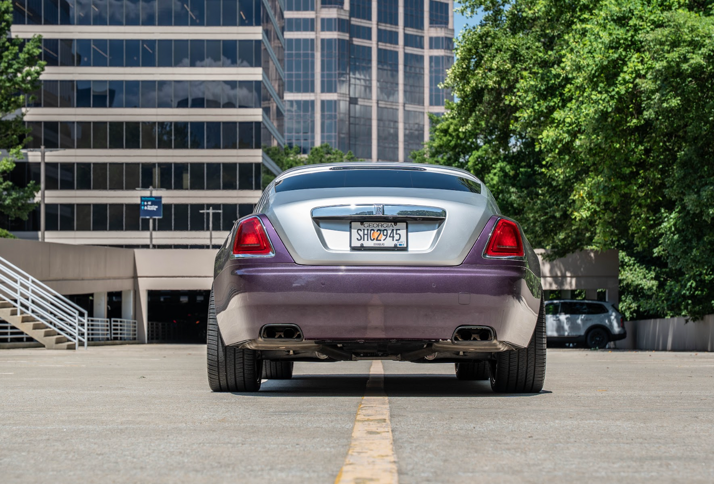 Rolls-Royce Wraith Purple