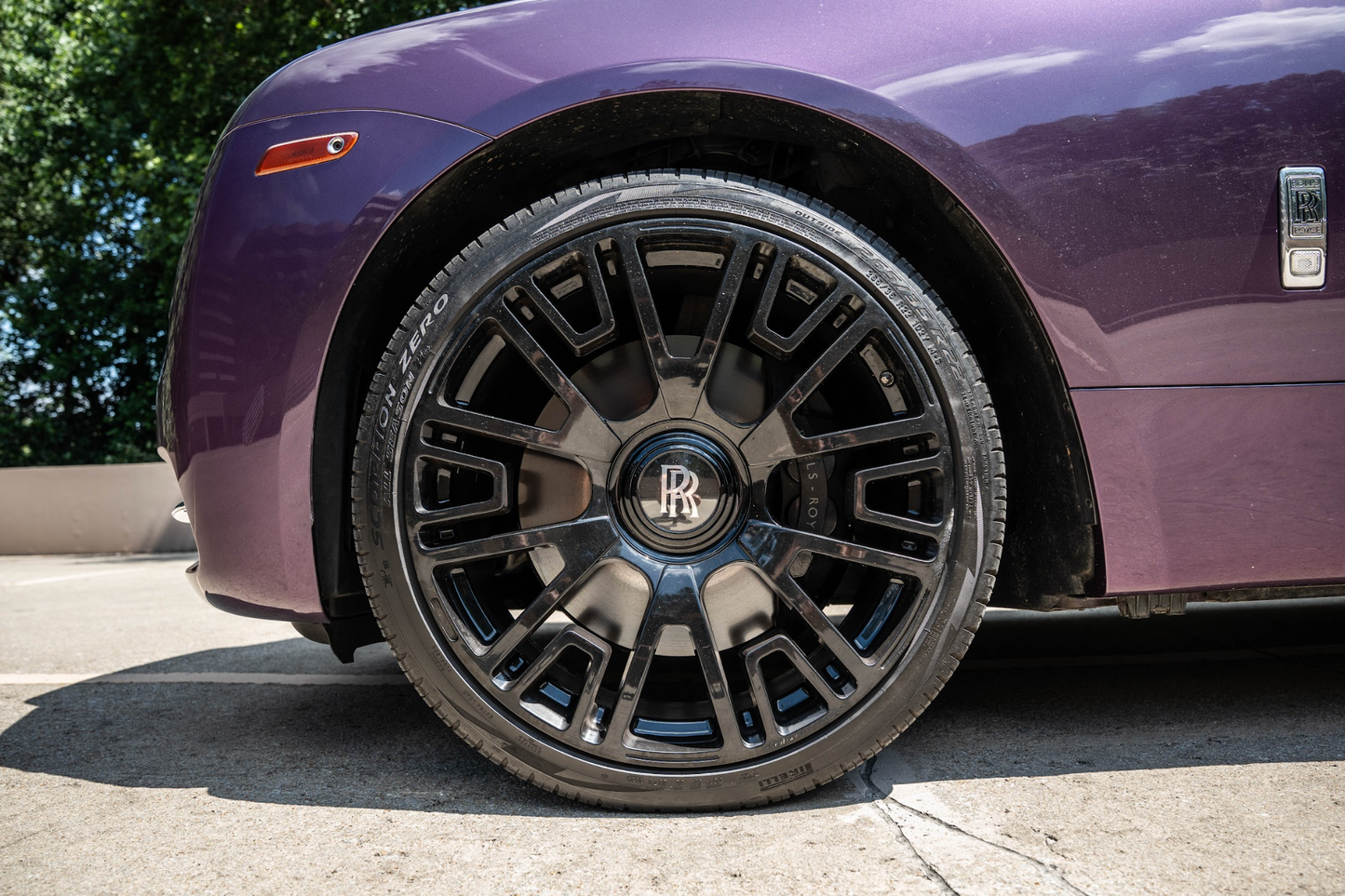 Rolls-Royce Wraith Purple