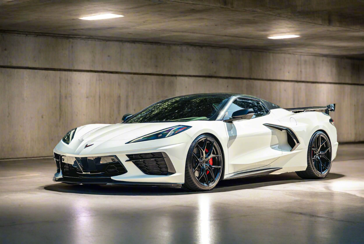 Corvette C8 White