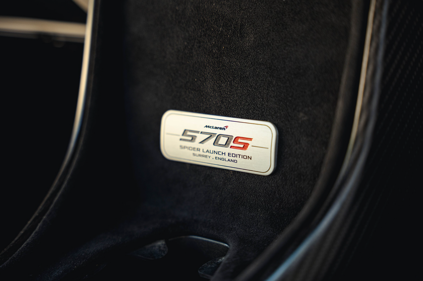McLaren 570s Spyder Launch Edition