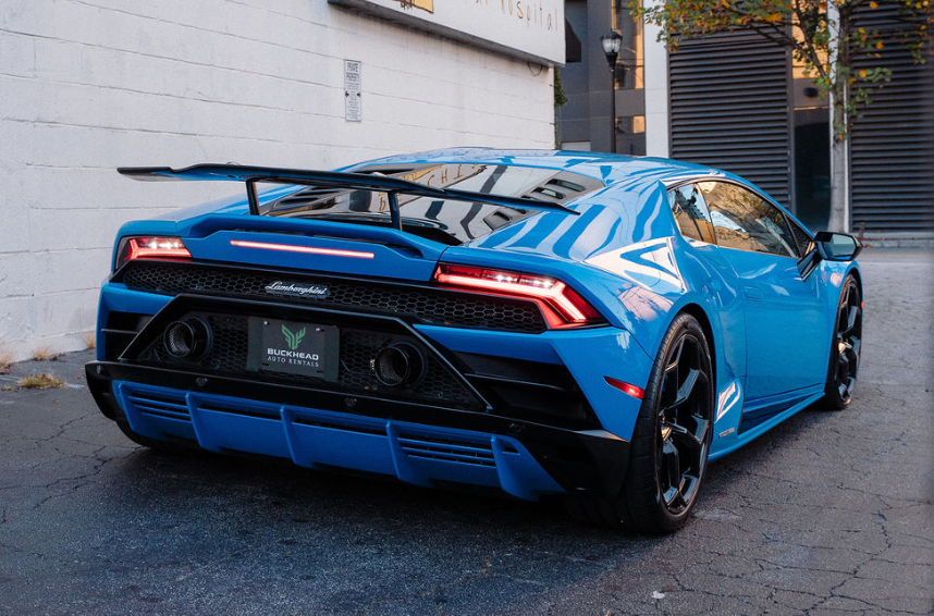 Lamborghini Huracan Blu LeMans