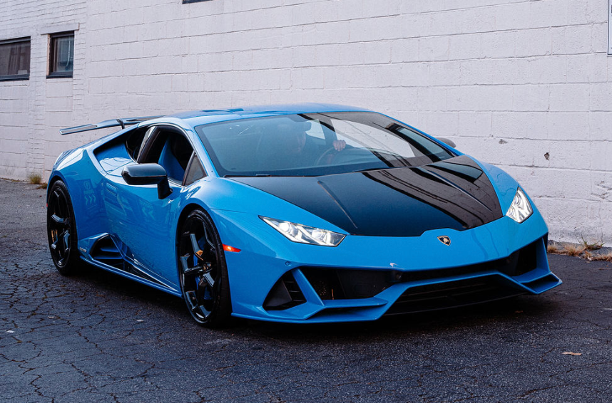Lamborghini Huracan Blu LeMans