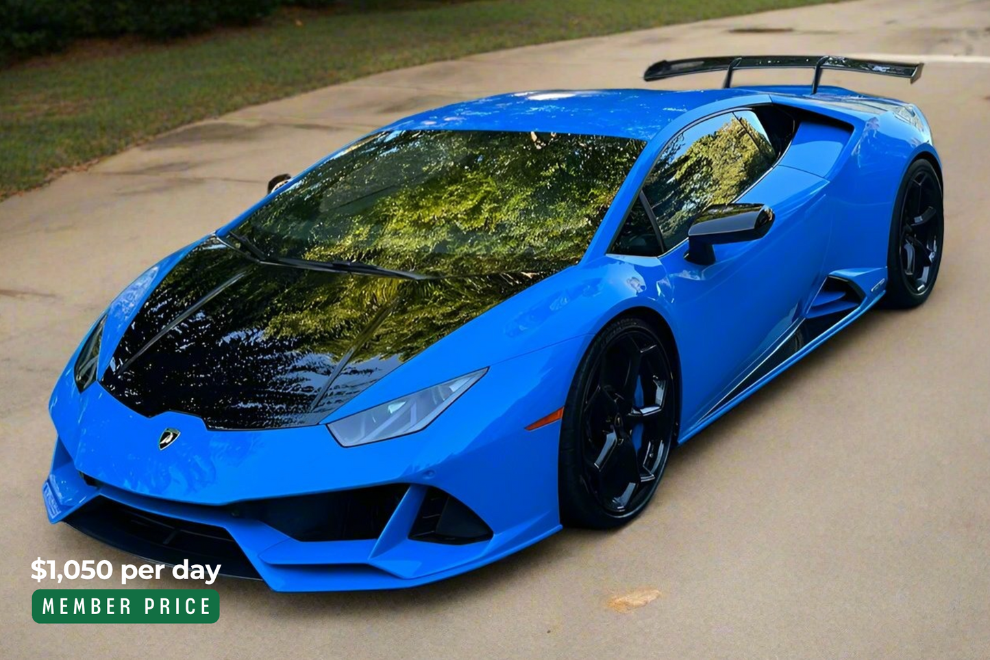 Lamborghini Huracan Blu LeMans