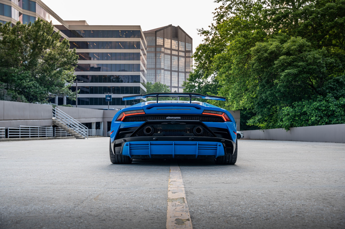 Lamborghini Huracan Blu LeMans