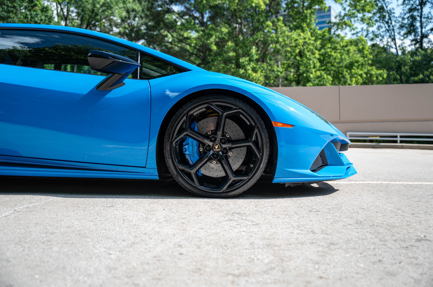 Lamborghini Huracan Blu LeMans