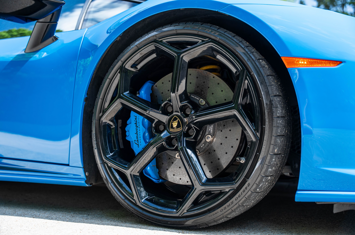Lamborghini Huracan Blu LeMans