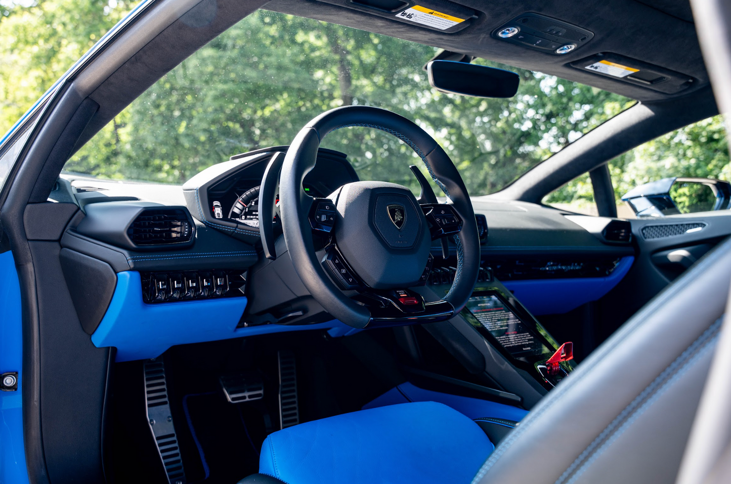 Lamborghini Huracan Blu LeMans