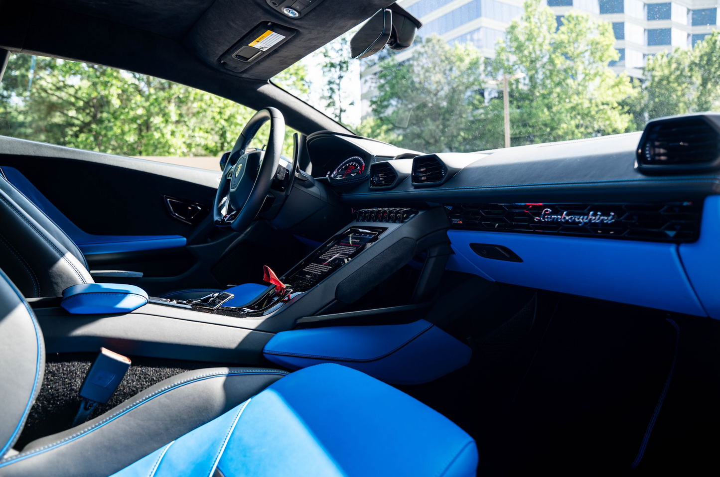 Lamborghini Huracan Blu LeMans