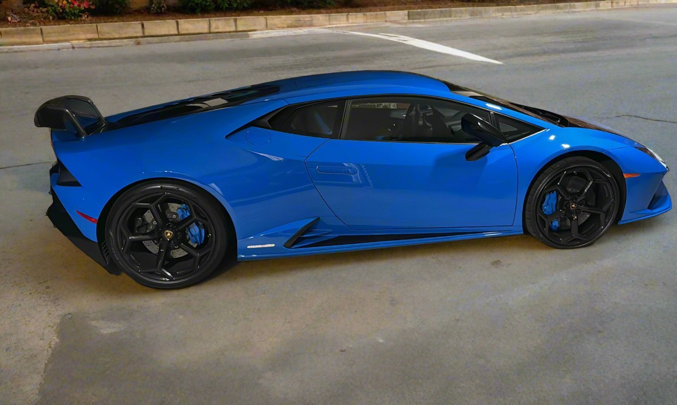 Lamborghini Huracan Blu LeMans