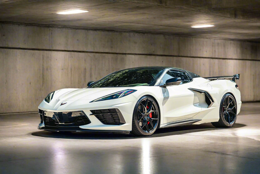 Corvette C8 White