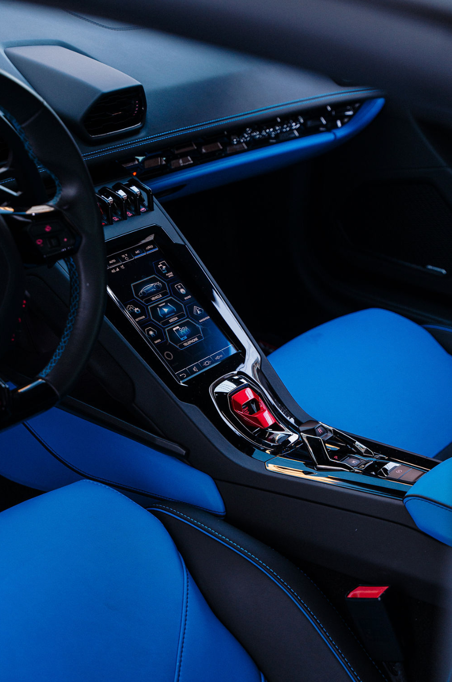 Lamborghini Huracan Blu LeMans