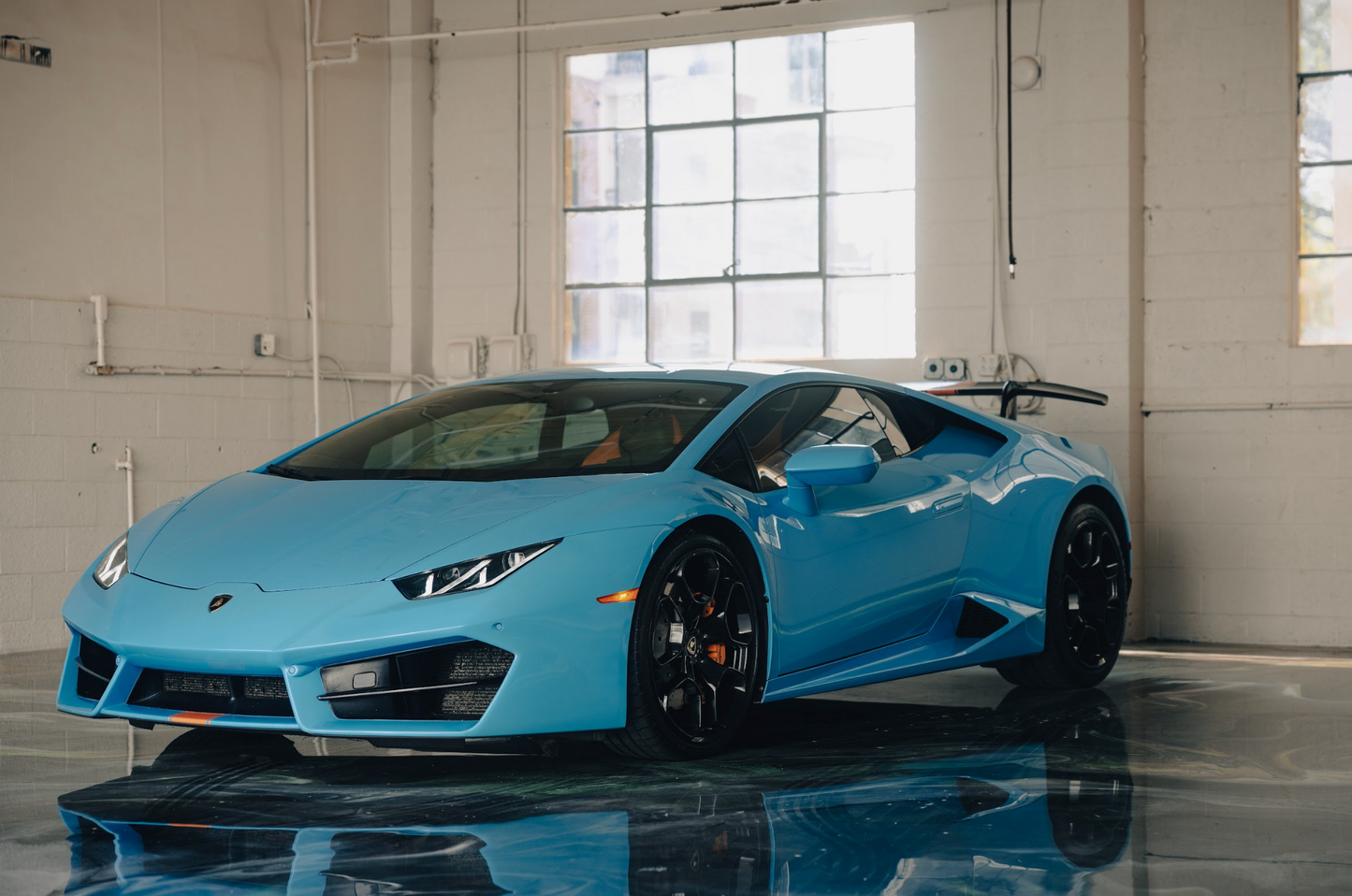 Lamborghini Huracan Light Blue