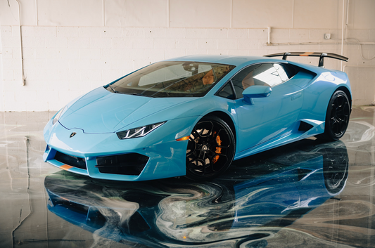 Lamborghini Huracan Light Blue